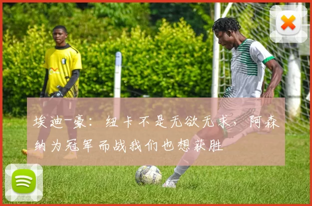 埃迪-豪：纽卡不是无欲无求，阿森纳为冠军而战我们也想获胜